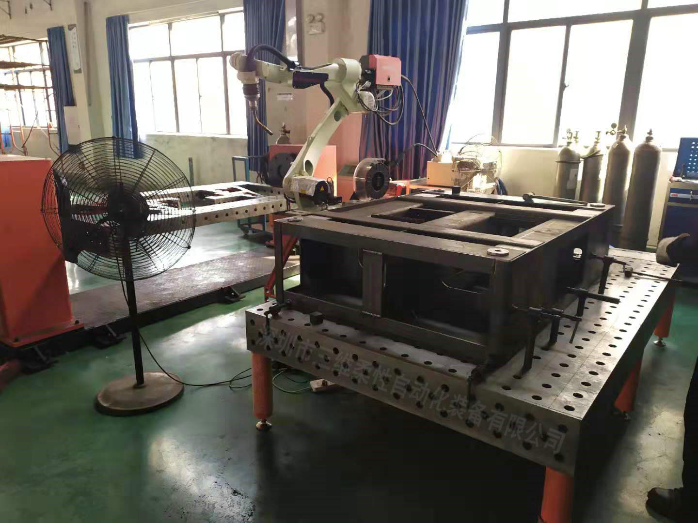 机器人三维焊接平台